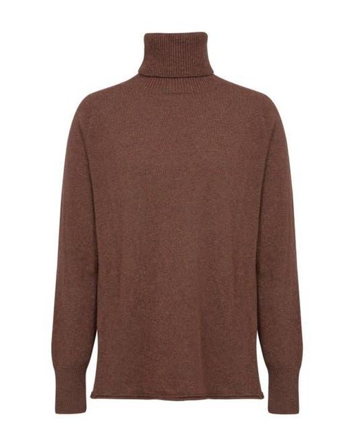 Celtic & Co. Brown Geelong Slouch Turtleneck