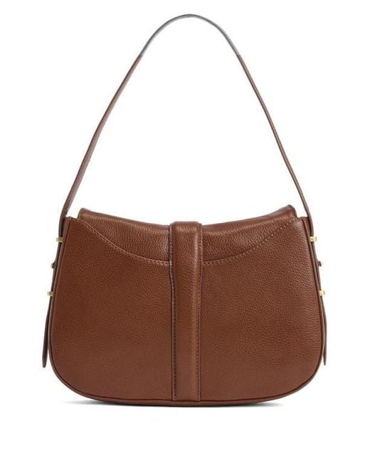Barbour Brown Alder Leather Sling Bag