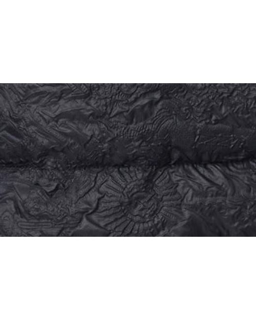 Bernardo Black Jacquard Puffer Jacket