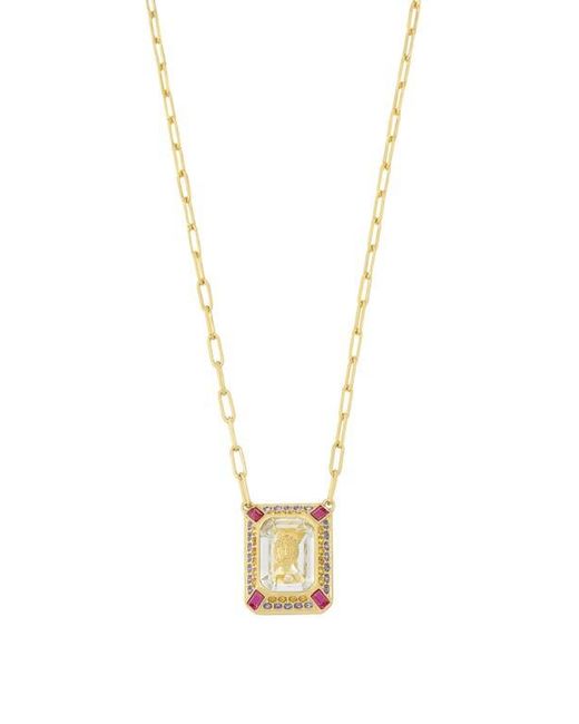 Kurt Geiger White Eagle Crystal Pendant Necklace