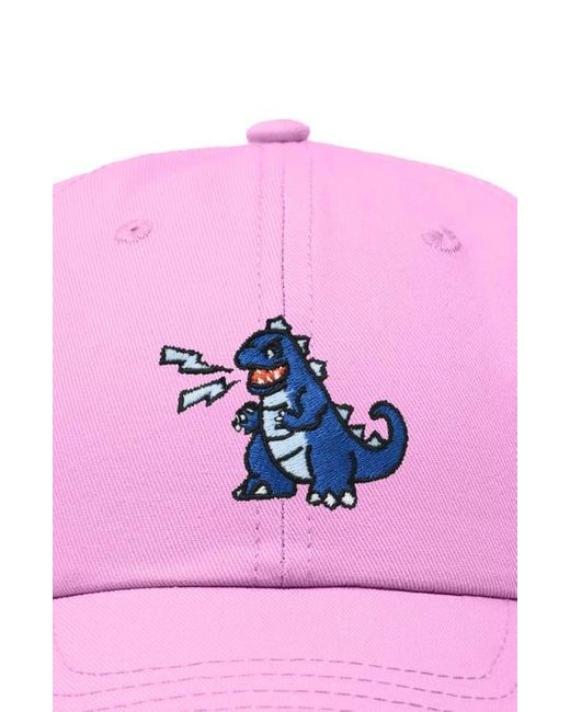 Alix Pink Big Lizard Cap for men