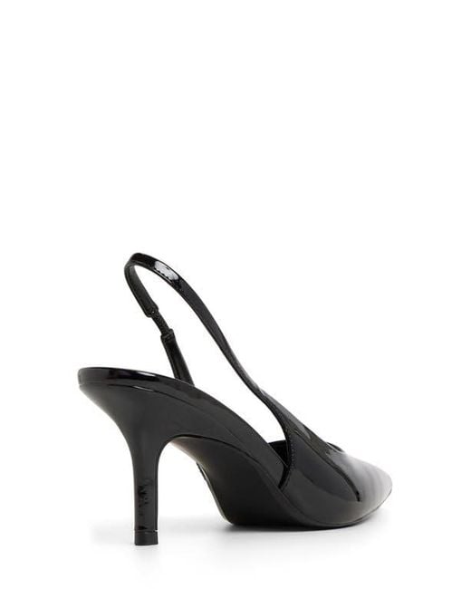 ALDO Black Sollenne Slingback Pointed Toe Pump