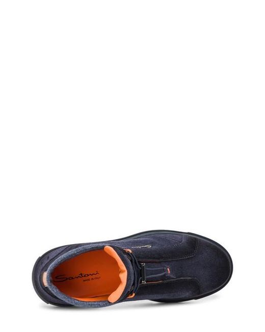 Santoni Blue Hiking Boot for men