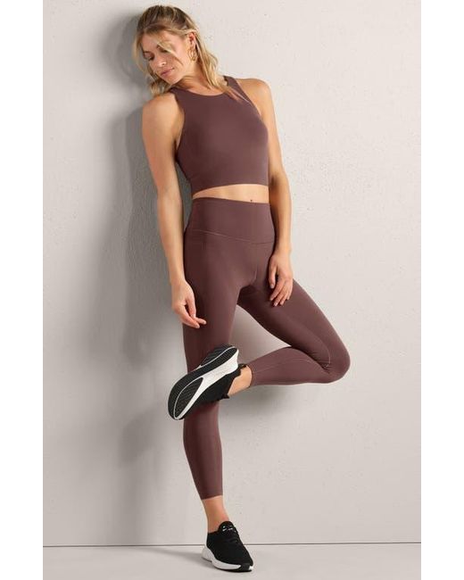 Rhone Purple Revive Longline Bra
