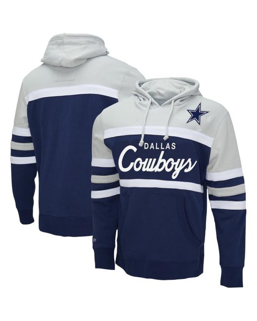 Mitchell & Ness / Dallas Cowboys Head Coach Pullover Hoodie At ...