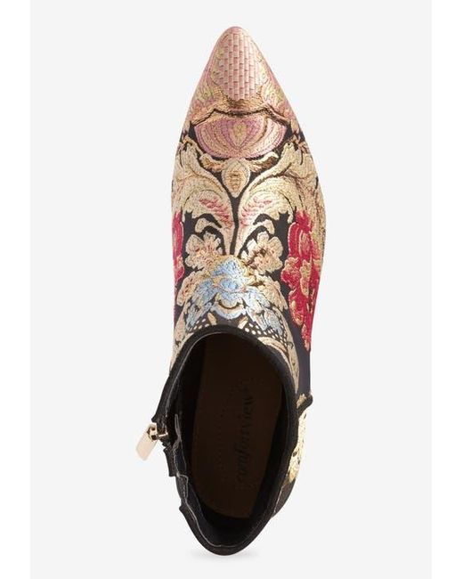 Comfortview Multicolor The Meredith Patterned Bootie