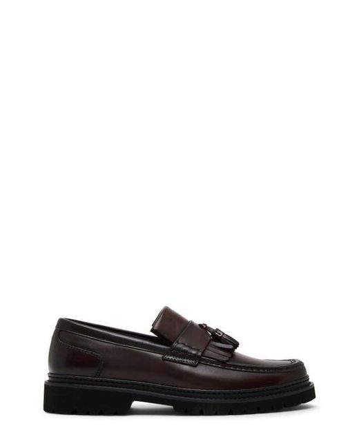 Steve Madden Ashford Lugged Kiltie Tassel Loafer in Black  display picture 1
