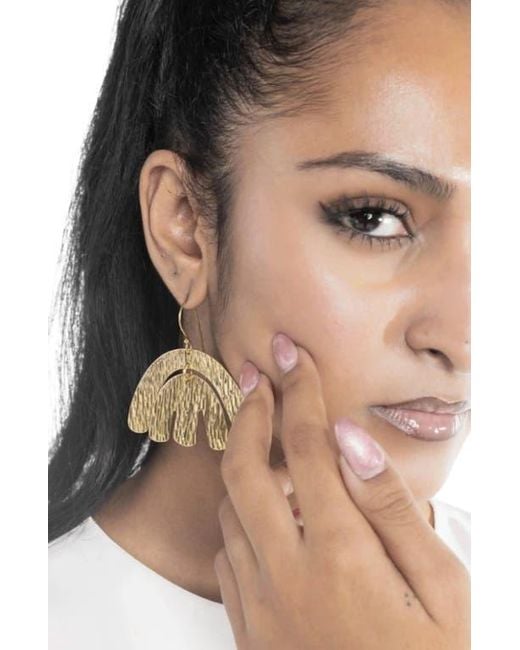 Adele Dejak Metallic Dhamani Adele Earring Small