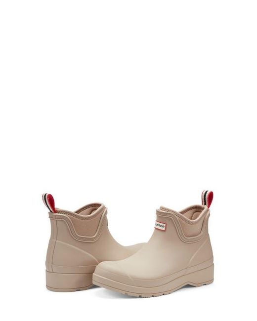 Hunter Brown Waterproof Chelsea Rain Boot