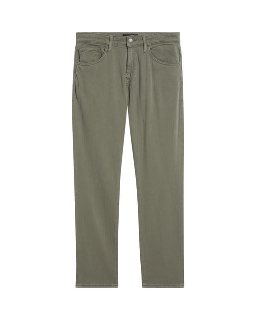 Mavi Green Marcus Slim Straight Leg Pants for men