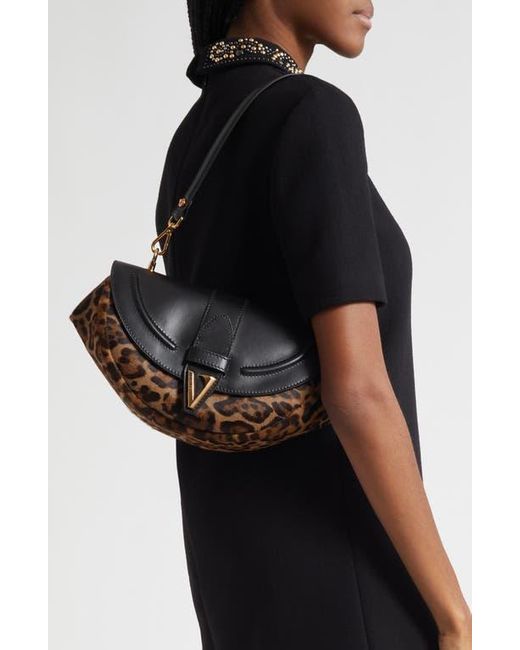 Versace Black Medium Virtus Shoulder Bag