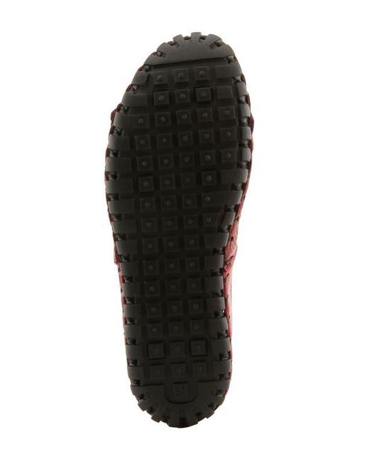 Spring Step Red Kapri Flat