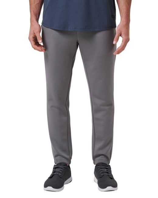 Travis Mathew Blue Fibercloud Drawstring Joggers for men