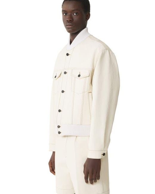 Lanvin Natural Teddy Jacket for men