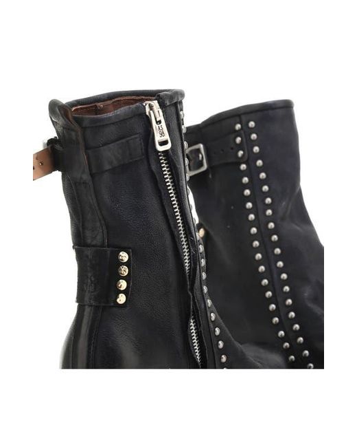 A.s.98 Black Duke Stud Trim Boot