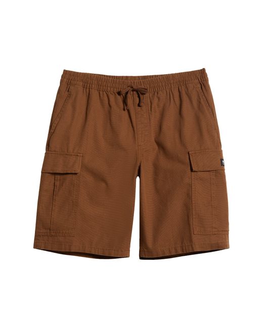 Vans Brown Range Loose Cargo Shorts for men