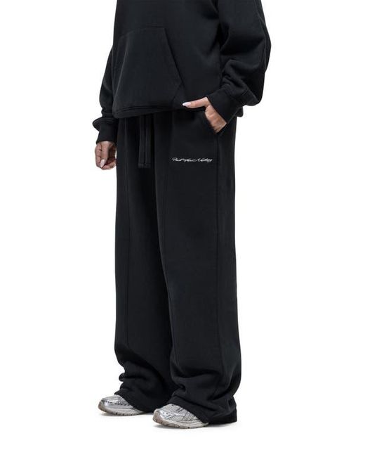 Good For Nothing Black Scribble Relaxed Joggers