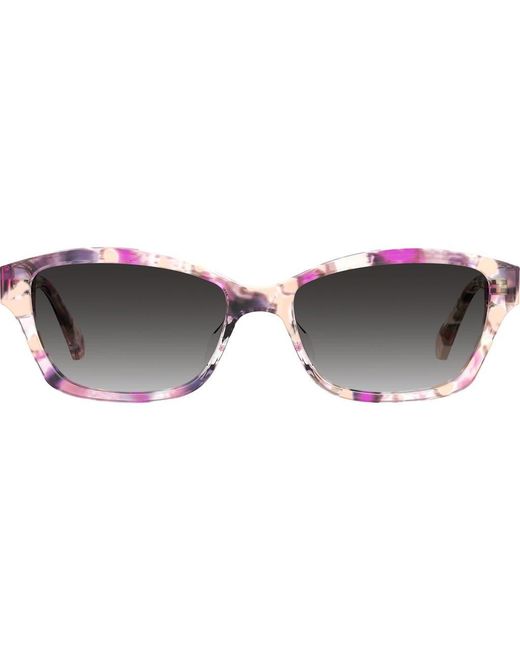 Kate Spade Brown Ayla 2/S 53Mm Rectangular Sunglasses