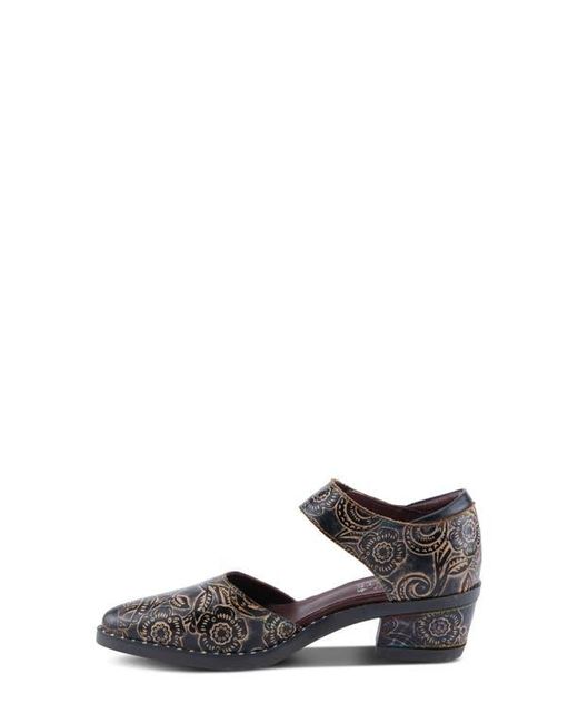 Spring Step White Jazzberry Ankle Strap Pump