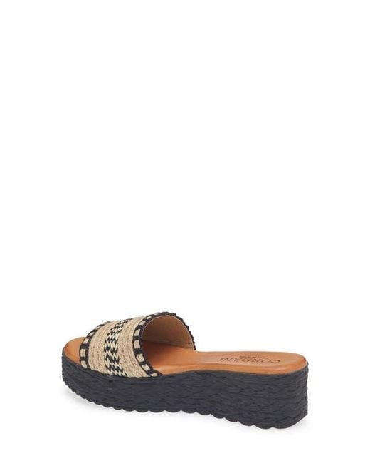 Cordani White Brylee Platform Sandal
