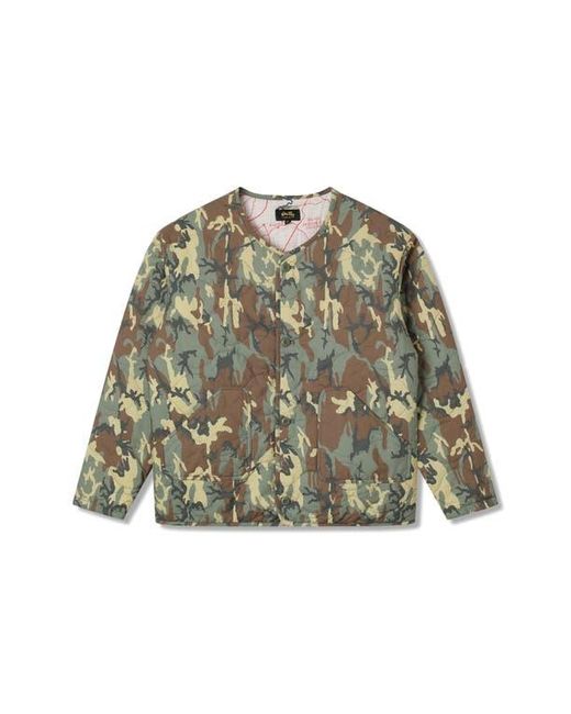 Stan Ray Green Reversible Quilted Liner Jacket for men