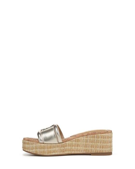 Sam Edelman Multicolor Pauleena Platform Wedge Slide Sandal