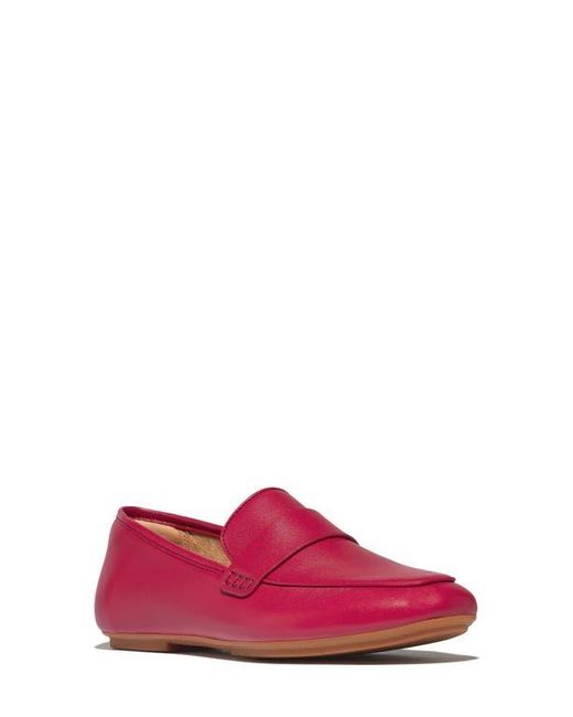 Fitflop Red Delicato Loafer
