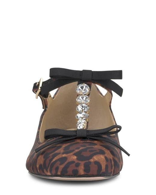 Jessica Simpson Black Jolliya T-Strap Flat