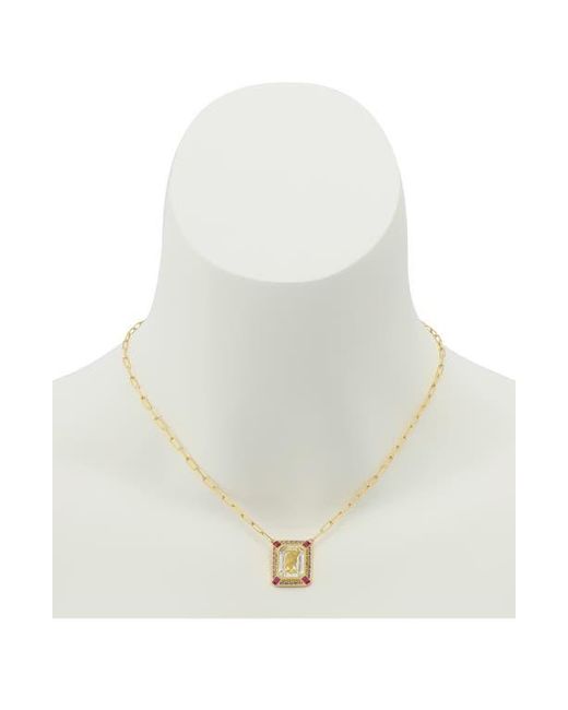 Kurt Geiger White Eagle Crystal Pendant Necklace
