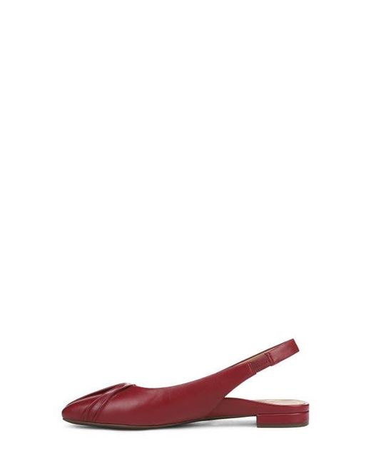 Vionic Red Gabriella Slingback Flat