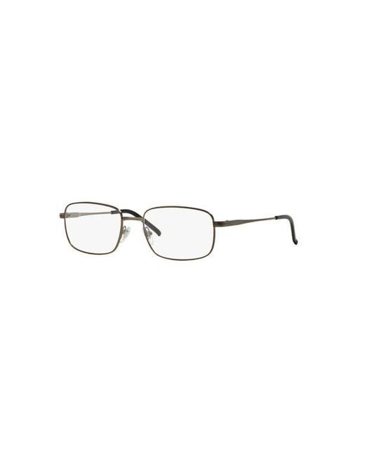 Sferoflex Gray 54Mm Square Optical Glasses for men