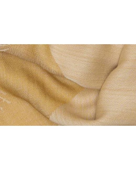 Rag & Bone Natural Geo Dagger Wool Blend Square Scarf