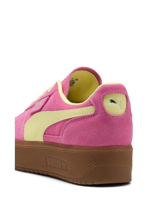 PUMA Pink Palermo Elevata Platform Sneaker