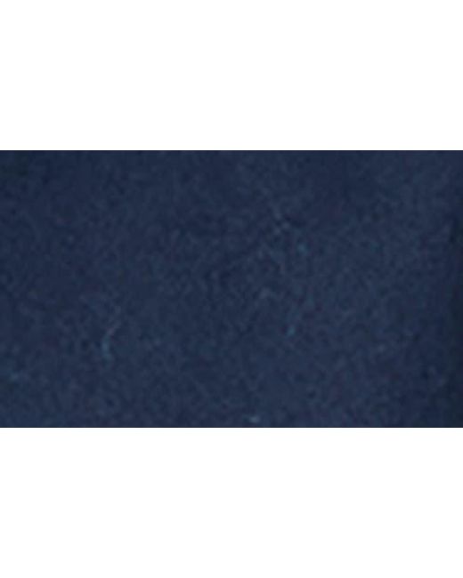 French Connection Blue Denim Jacket With Faux Leather Trim