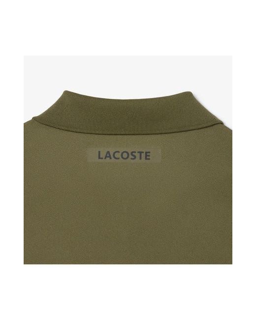 Lacoste Green Half Zip Polo for men