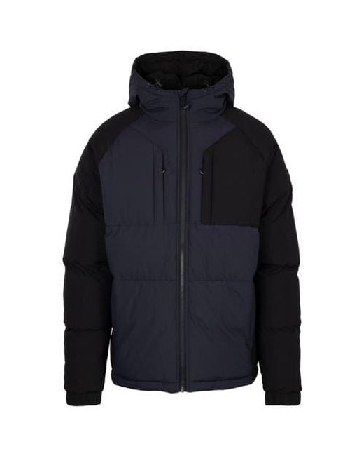 Trespass Blue Deffords Padded Jacket for men