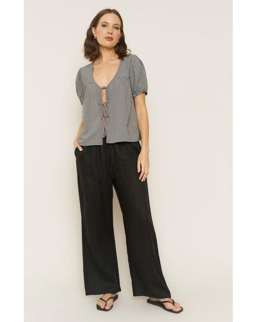 Whimsy and Row Gray Birdie Top