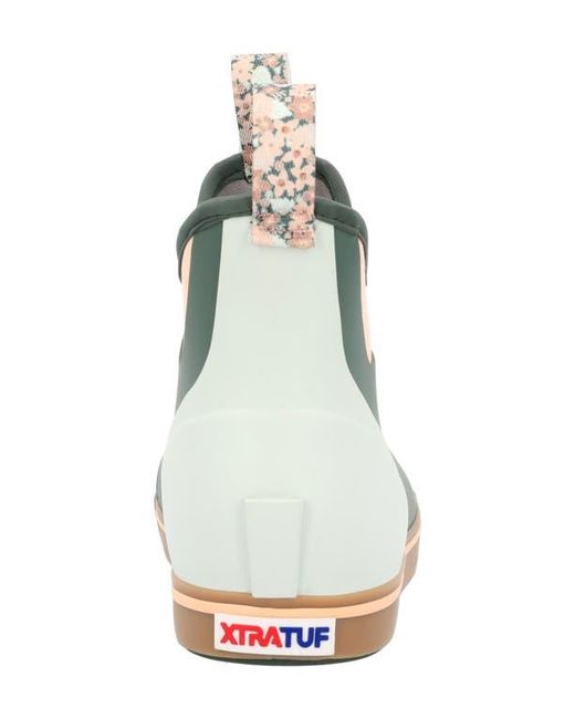 XtraTuf Green 6-Inch Ankle Deck Boot