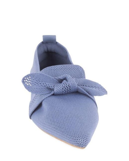 Tahari Blue Venice Flat