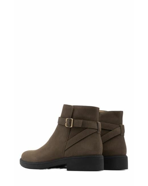 ABEO Brown Compass Buckle Boot