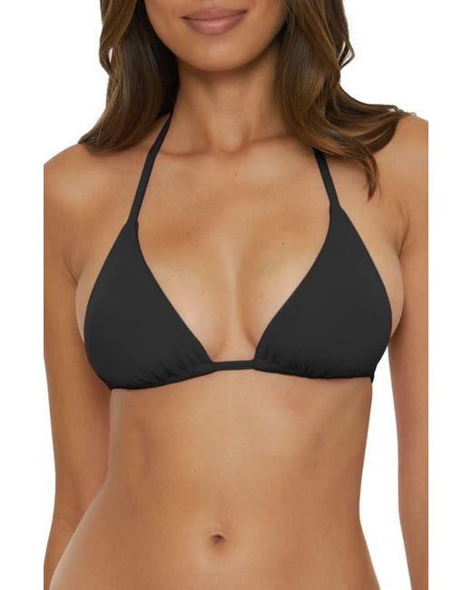 Becca Black Color Code Triangle Bikini Top