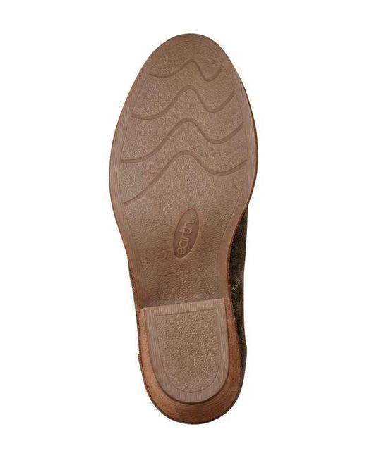 Earth Brown Jalin Pump