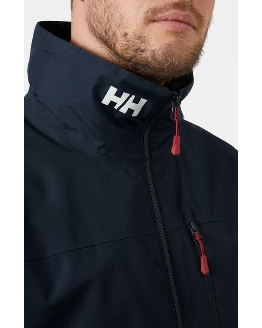 Helly Hansen Blue Crew 2.0 Waterproof Sailing Jacket for men