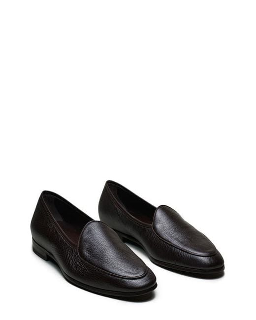 Morjas Black The Belgian Loafer for men