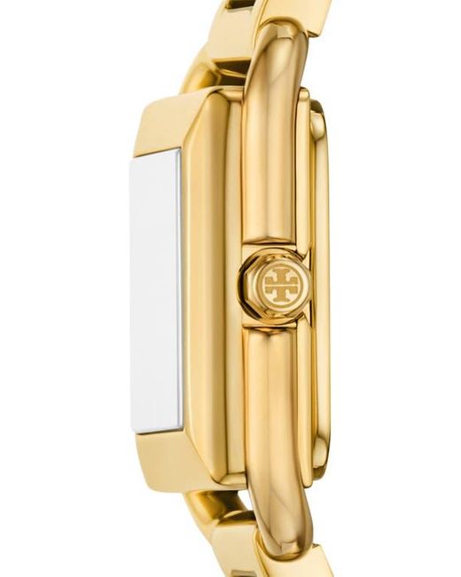 Tory Burch Metallic The Small Kira Square Bracelet Watch Set, 18Mm X 18Mm