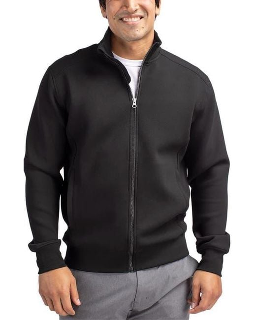 Cutter & Buck Black Roam Full Zip Jacket for men
