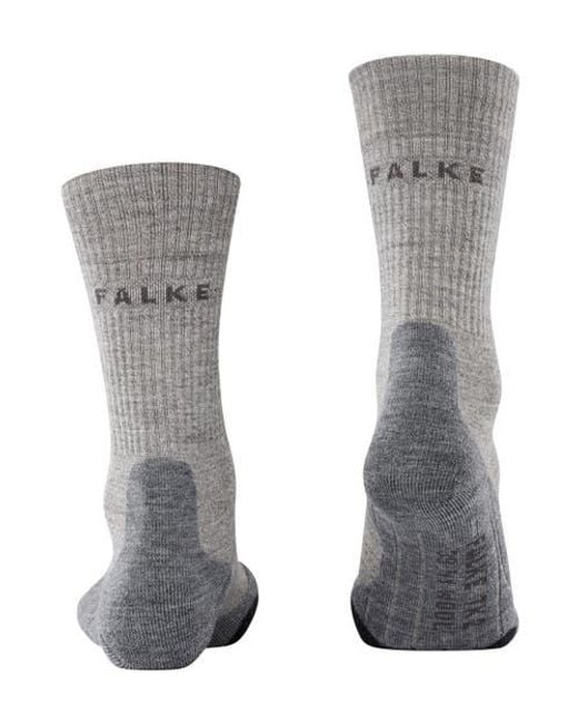 Falke Gray Tk2 Explore Wool Hiking Socks
