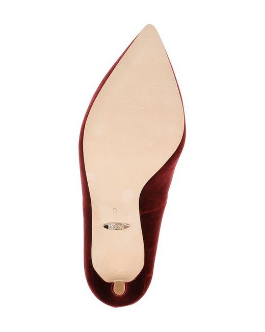 Badgley Mischka Brown Cher Crystal Embellished Pump