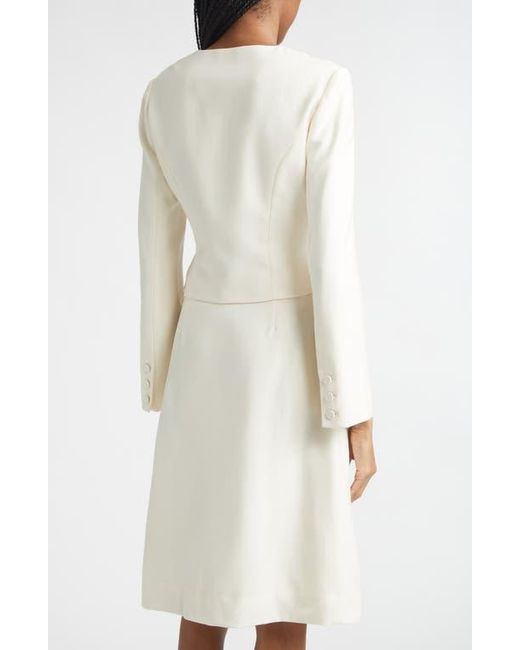 Posse White Elspeth Wool Jacket