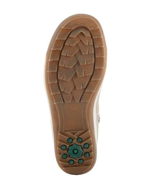Spring Step White Atella Water Resistant Bootie